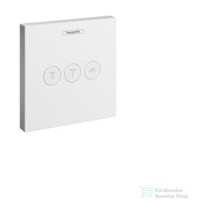   Hansgrohe SHOWERSELECT falsík alatti elzáró-és váltószelep 3 fogyasztóhoz, matt fehér 15764700