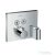Hansgrohe ShowerSelect termosztát 2 fogyasztóhoz falsík alatti szereléshez, beépített Fixfittel és Porter szettel 15765000