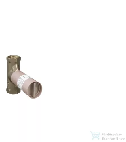Hansgrohe elzárószelep alaptest gumibetéttel 80 liter/perc, falsík alatti szereléshez 15973180