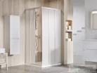 Ravak SUPERNOVA ASRV3+ASRV3 75x80 cm-es tolóajtós,sarokbelépős zuhanykabin,szatén/pearl 15V30UR211SET7580