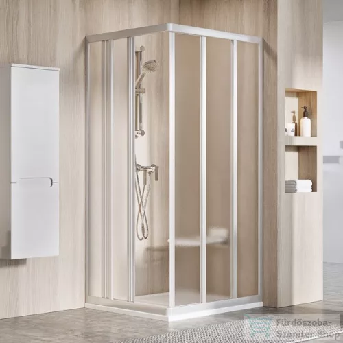 Ravak SUPERNOVA ASRV3-75 75 cm-es zuhanyajtó (csak az egyik oldal),szatén+grape 15V30UR2ZG