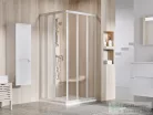 Ravak SUPERNOVA ASRV3+ASRV3 80x80 cm-es tolóajtós,sarokbelépős zuhanykabin,szatén/grape 15V40UR2ZGSET8080