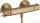 Hansgrohe Axor Montreux termosztátos zuhany csaptelep zuhanyszett nélkül,szálcsiszolt bronz 16261140