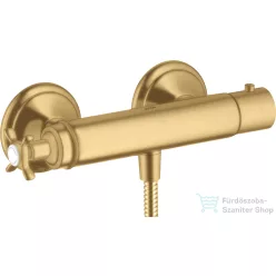   Hansgrohe Axor Montreux termosztátos zuhany csaptelep zuhanyszett nélkül,szálcsiszolt arany hatású 16261250