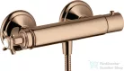 Hansgrohe Axor Montreux termosztátos zuhany csaptelep zuhanyszett nélkül,polírozott vörös arany hatású 16261300