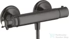 Hansgrohe Axor Montreux termosztátos zuhany csaptelep zuhanyszett nélkül,szálcsiszolt fekete króm 16261340