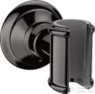 Hansgrohe Axor Montreux zuhanytartó,polírozott fekete króm 16325330