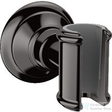   Hansgrohe Axor Montreux zuhanytartó,polírozott fekete króm 16325330