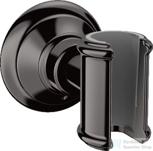 Hansgrohe Axor Montreux zuhanytartó,polírozott fekete króm 16325330