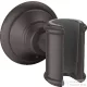 Hansgrohe Axor Montreux zuhanytartó,szálcsiszolt fekete króm 16325340