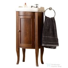   Sapho RETRO Mosdótartó szekrény, 1 ajtóval, 36,5x85x29 cm, bükk 1640