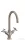Hansgrohe AXOR MONTREUX kétkaros mosdó csaptelep DN15, automata leeresztővel, szálcsiszolt nikkel 16502820