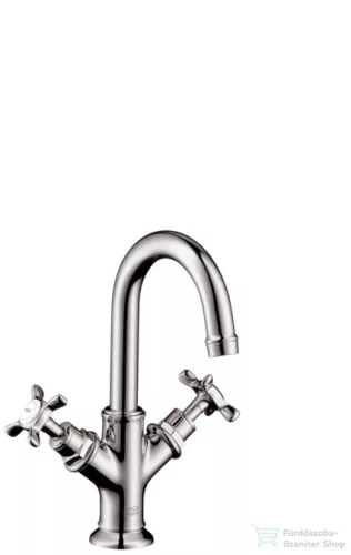 Hansgrohe AXOR MONTREUX kétkaros mosdó csaptelep kézmosóhoz DN15, automata leeresztővel, króm 16505000