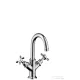 Hansgrohe AXOR MONTREUX kétkaros mosdó csaptelep kézmosóhoz DN15, automata leeresztővel, króm 16505000