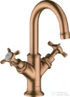 Hansgrohe AXOR MONTREUX kétkaros mosdó csaptelep automata leeresztővel,szálcsiszolt bronz 16505140