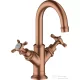 Hansgrohe AXOR MONTREUX kétkaros mosdó csaptelep automata leeresztővel,szálcsiszolt vörös arany hatású 16505310