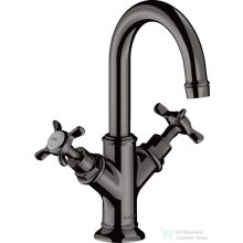   Hansgrohe AXOR MONTREUX kétkaros mosdó csaptelep automata leeresztővel,polírozott fekete króm 16505330