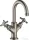 Hansgrohe AXOR MONTREUX kétkaros mosdó csaptelep automata leeresztővel,rozsdamentes acél hatású 16505800