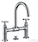 Hansgrohe AXOR MONTREUX kétkaros, felsőhidas mosdó csaptelep DN15, automata leeresztővel, króm 16510000