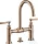 Hansgrohe AXOR MONTREUX 220 kétkaros mosdó csaptelep automata leeresztővel,polírozott vörös arany hatású 16511300