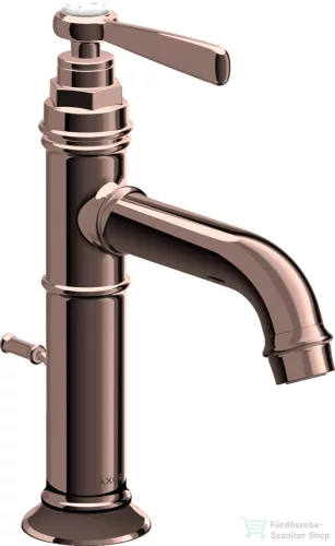 Hansgrohe AXOR MONTREUX 100 mosdó csaptelep automata leeresztővel,polírozott vörös arany hatású 16515300