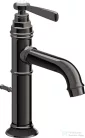 Hansgrohe AXOR MONTREUX 100 mosdó csaptelep automata leeresztővel,polírozott fekete króm 16515330