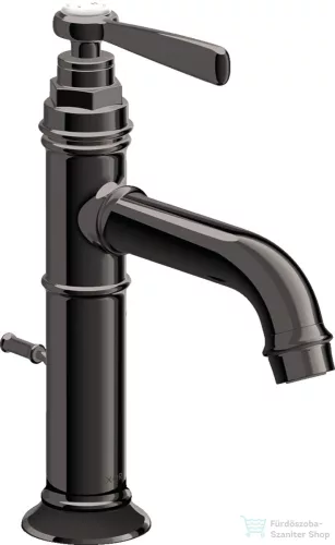 Hansgrohe AXOR MONTREUX 100 mosdó csaptelep automata leeresztővel,polírozott fekete króm 16515330