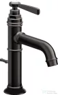 Hansgrohe AXOR MONTREUX 100 mosdó csaptelep automata leeresztővel, szálcsiszolt fekete króm 16515340