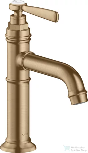 Hansgrohe AXOR MONTREUX 100 mosdó csaptelep nem zárható leeresztővel,szálcsiszolt bronz 16516140
