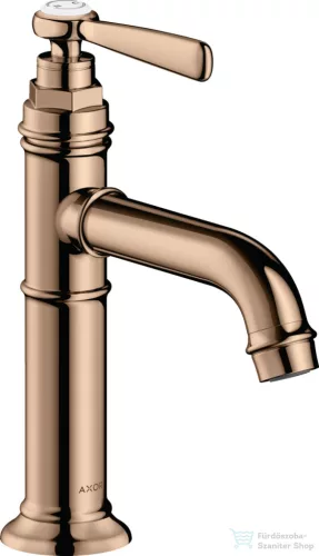 Hansgrohe AXOR MONTREUX 100 mosdó csaptelep nem zárható leeresztővel,polírozott vörös arany hatású 16516300
