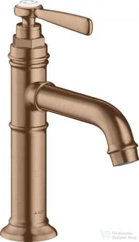 Hansgrohe AXOR MONTREUX 100 mosdó csaptelep nem zárható leeresztővel,szálcsiszolt vörös arany hatású 16516310