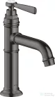Hansgrohe AXOR MONTREUX 100 mosdó csaptelep nem zárható leeresztővel,szálcsiszolt fekete króm 16516340
