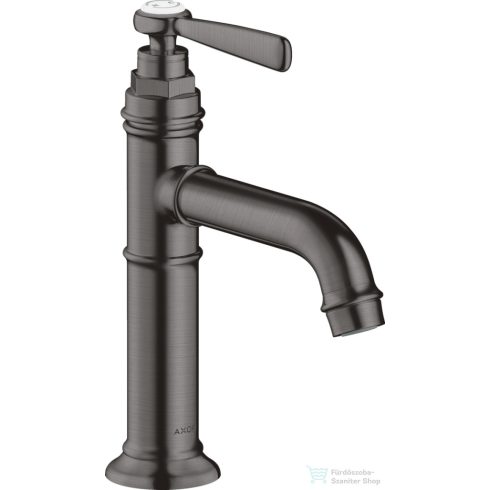 Hansgrohe AXOR MONTREUX 100 mosdó csaptelep nem zárható leeresztővel,szálcsiszolt fekete króm 16516340