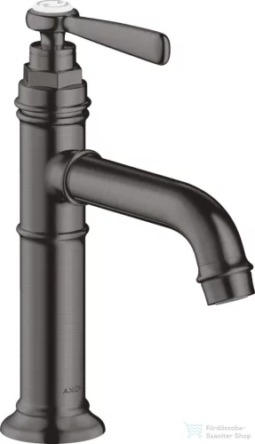 Hansgrohe AXOR MONTREUX 100 mosdó csaptelep nem zárható leeresztővel,szálcsiszolt fekete króm 16516340