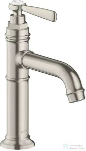 Hansgrohe AXOR MONTREUX 100 mosdó csaptelep nem zárható leeresztővel,rozsdamentes acél hatású 16516800