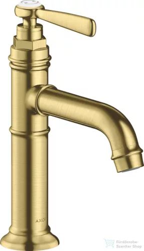 Hansgrohe AXOR MONTREUX 100 mosdó csaptelep nem zárható leeresztővel,szálcsiszolt sárgaréz hatású 16516950