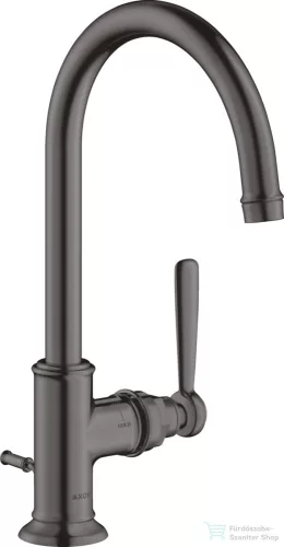 Hansgrohe AXOR MONTREUX 210 mosdó csaptelep automata leeresztővel,szálcsiszolt fekete króm 16517340