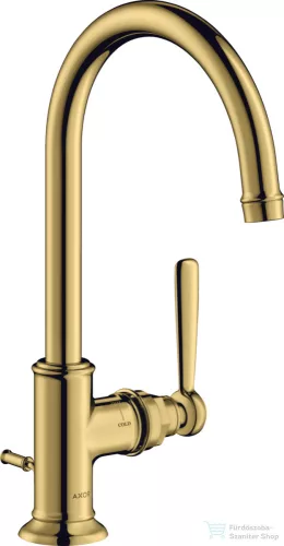 Hansgrohe AXOR MONTREUX 210 mosdó csaptelep automata leeresztővel,polírozott arany hatású 16517990