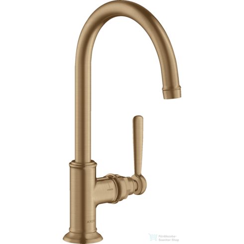 Hansgrohe AXOR MONTREUX 210 mosdó csaptelep nem zárható leeresztővel,szálcsiszolt bronz 16518140