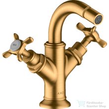   Hansgrohe Axor Montreux kétkaros bidé csaptelep automata leeresztővel,szálcsiszolt arany hatású 16520250