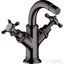   Hansgrohe Axor Montreux kétkaros bidé csaptelep automata leeresztővel,polírozott fekete króm 16520330