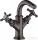 Hansgrohe Axor Montreux kétkaros bidé csaptelep automata leeresztővel,szálcsiszolt fekete króm 16520340