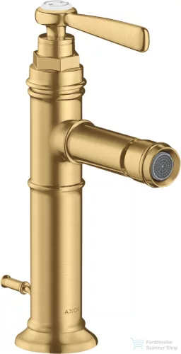 Hansgrohe Axor Montreux 100 bidé csaptelep automata leeresztővel,szálcsiszolt arany hatású 16526250