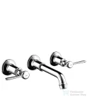 Hansgrohe AXOR Montreux falsík alatti mosdó csaptelep nem zárható leeresztővel,króm 16534000