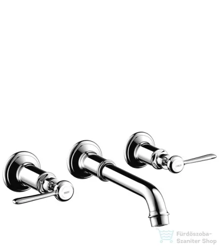Hansgrohe AXOR Montreux falsík alatti mosdó csaptelep nem zárható leeresztővel,króm 16534000