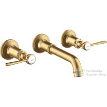   Hansgrohe AXOR Montreux falsík alatti mosdó csaptelep nem zárható leeresztővel,szálcsiszolt arany hatású 16534250