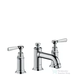   Hansgrohe AXOR MONTREUX 3-lyukú mosdó csaptelep 30, automata leeresztővel, króm 16535000