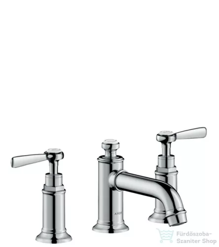 Hansgrohe AXOR MONTREUX 3-lyukú mosdó csaptelep 30, automata leeresztővel, króm 16535000