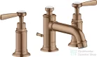 Hansgrohe AXOR MONTREUX falsík alatti mosdó csaptelep automata leeresztővel,szálcsiszolt vörös arany hatású 16535310