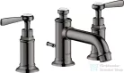 Hansgrohe AXOR MONTREUX falsík alatti mosdó csaptelep automata leeresztővel,polírozott fekete króm 16535330